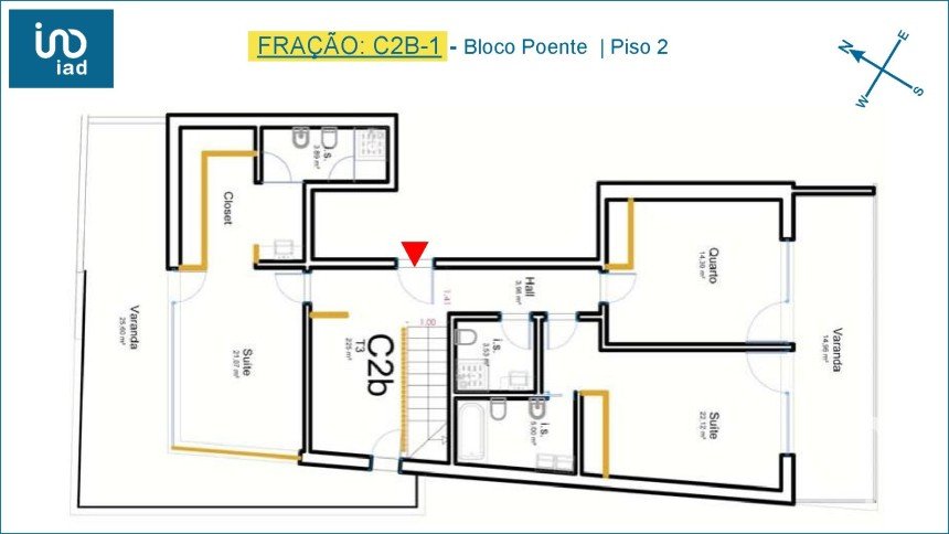 Apartment T3 in Ílhavo (São Salvador) of 178 m²
