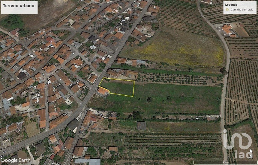 Terreno para construção em Bombarral e Vale Covo de 1 320 m²