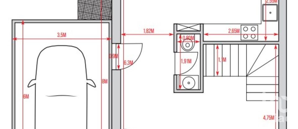 Casa / Villa T2 em Lijó de 96 m²