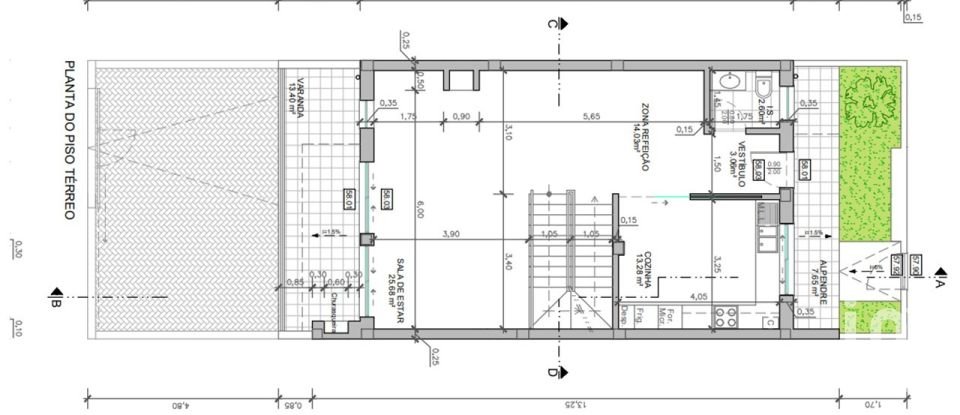 Maison T3 à Silveira de 300 m²