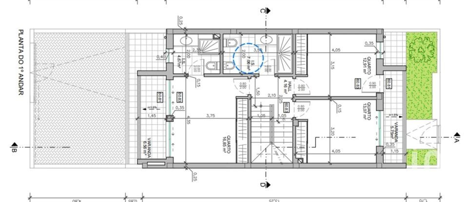 Maison T3 à Silveira de 300 m²