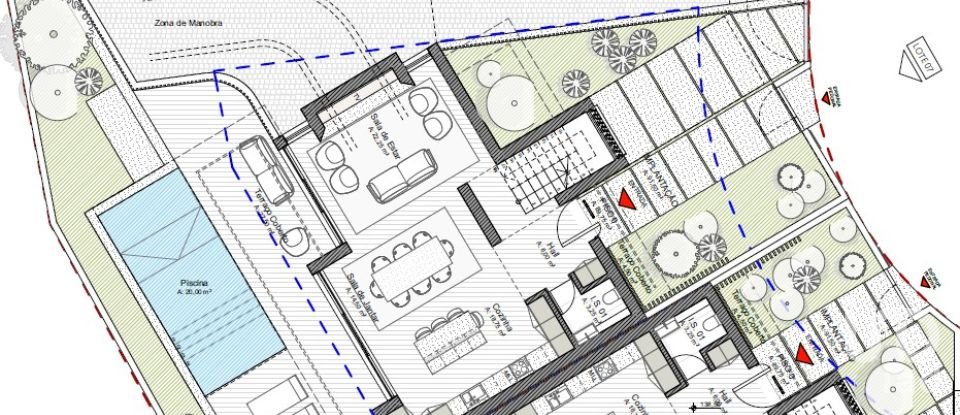 Terrain à Loulé (São Clemente) de 359 m²