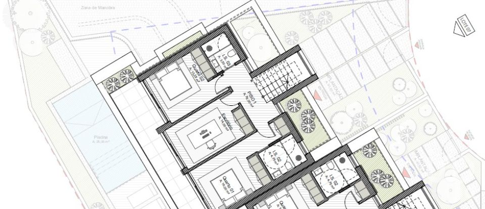 Terrain à Loulé (São Clemente) de 359 m²