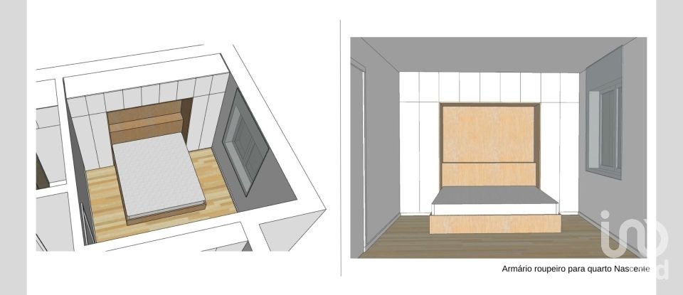 Apartment T2 in Cedofeita, Santo Ildefonso, Sé, Miragaia, São Nicolau e Vitória of 92 m²