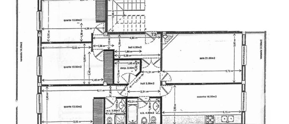 Apartamento T3 em Lousã e Vilarinho de 120 m²