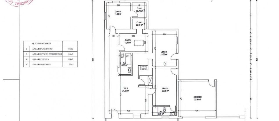 Maison T3 à Lamas e Cercal de 166 m²