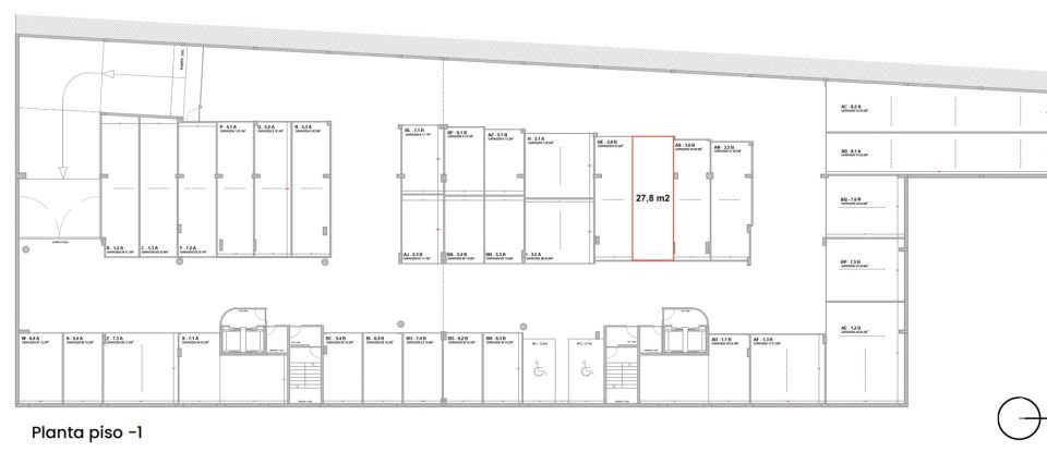 Apartamento T3 em Ramalde de 137 m²