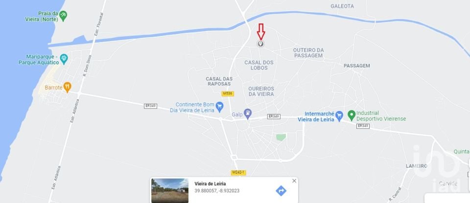 Terrain à bâtir à Vieira de Leiria de 533 m²