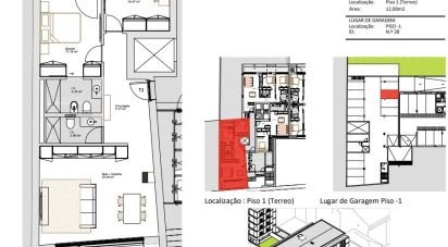 Appartement T2 à Paranhos de 83 m²