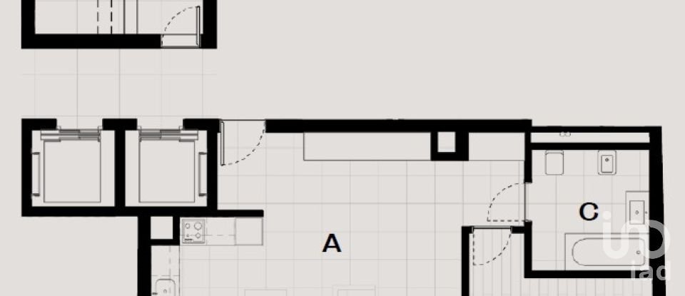 Appartement T1 à Armação de Pêra de 85 m²