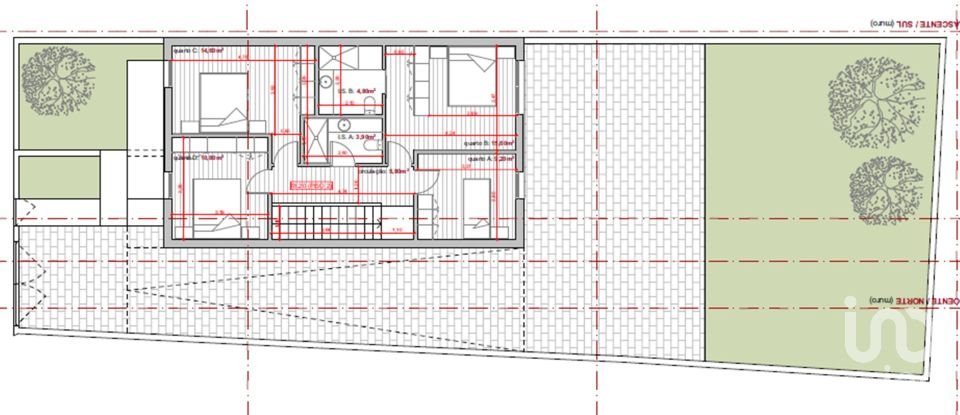 Maison T4 à Madalena de 252 m²