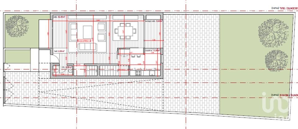 Maison T4 à Madalena de 252 m²