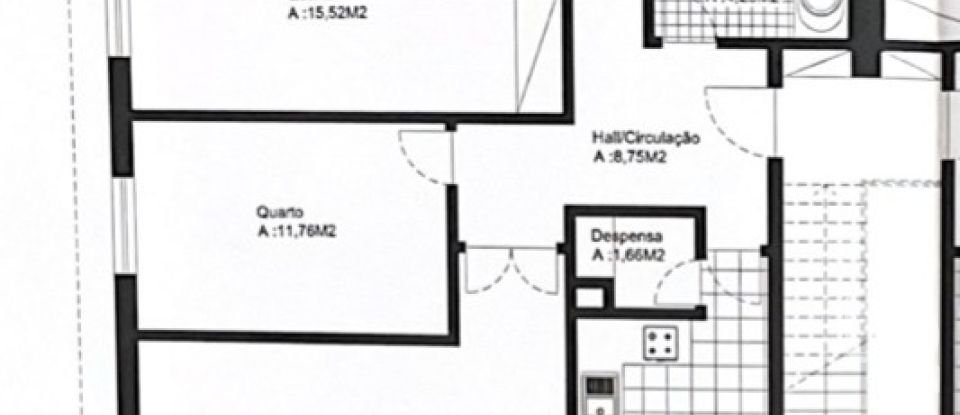 Apartment T3 in Quinta do Anjo of 108 m²