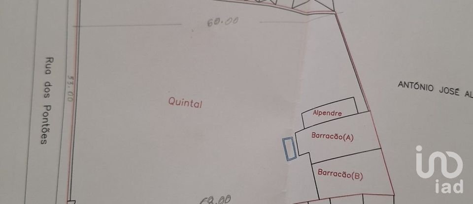 Terrain à Sabugal e Aldeia de Santo António de 2 410 m²