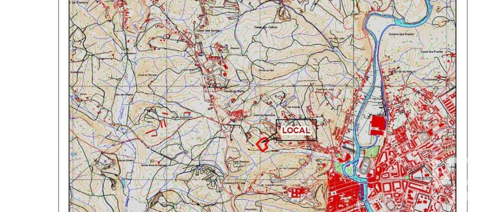 Terrain à bâtir à Tomar (São João Baptista) e Santa Maria dos Olivais de 9 545 m²