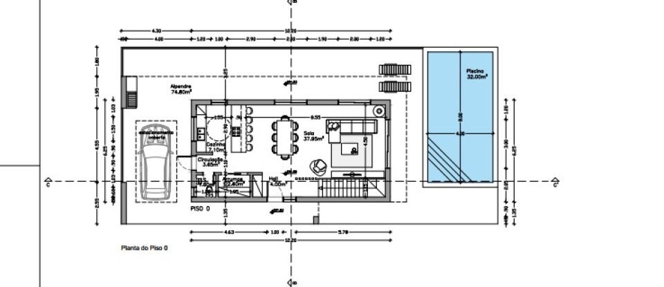 Habitação T3 em Leiria, Pousos, Barreira e Cortes de 280 m²