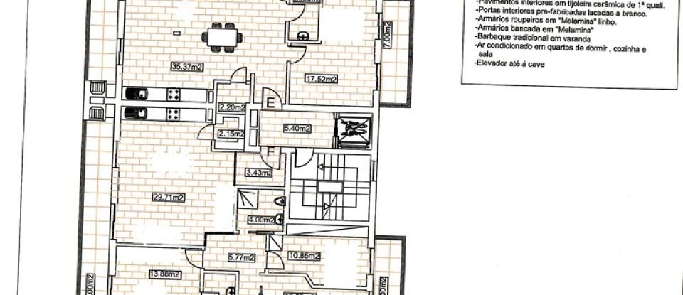 Apartamento T2 em Loulé (São Sebastião) de 91 m²