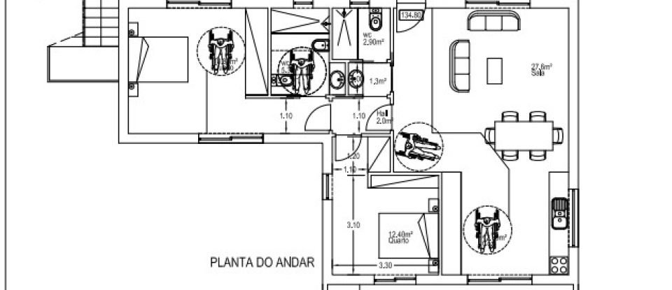 Apartamento T2 em Valongo de 77 m²