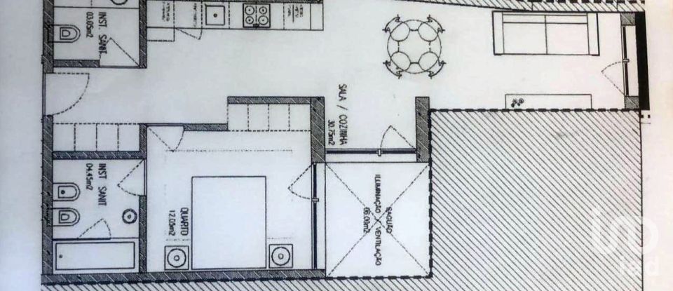 Apartment T1 in Braga (São Vicente) of 53 m²