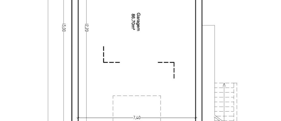 Building land in Cadaval e Pêro Moniz of 3,840 m²