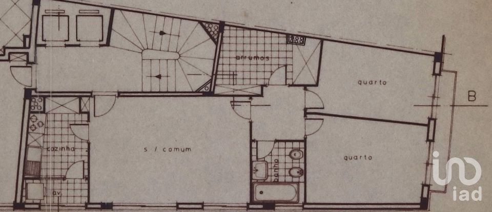 Appartement T2 à Cedofeita, Santo Ildefonso, Sé, Miragaia, São Nicolau e Vitória de 76 m²