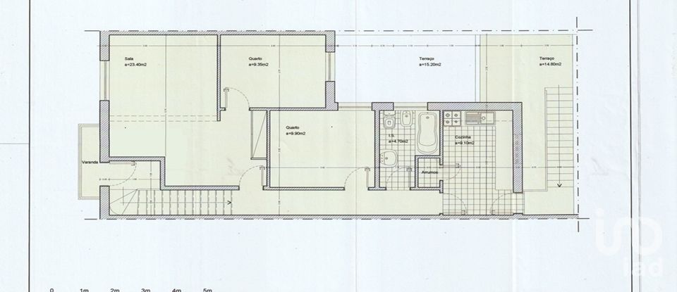 Apartment T2 in Ponta Delgada (São Sebastião) of 68 m²