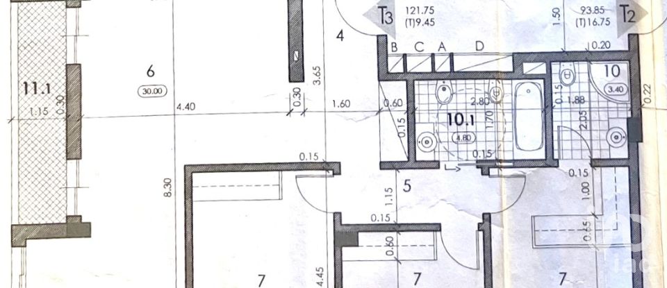 Appartement T3 à Almancil de 122 m²