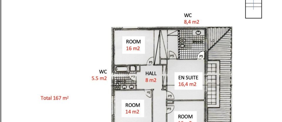 Gîte T4 à Nogueira, Fraião E Lamaçães de 270 m²