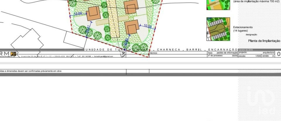 Terrain à Encarnação de 10 001 m²