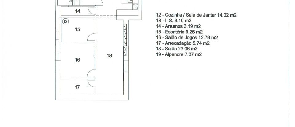 Maison T4 à São Pedro de Tomar de 195 m²