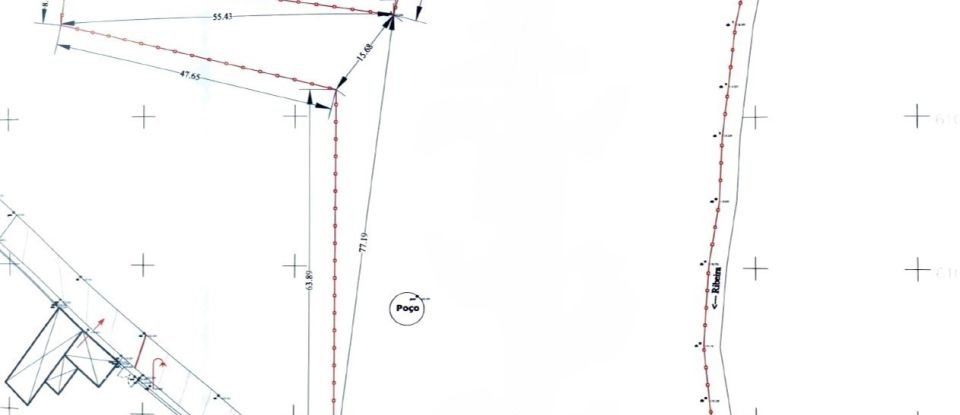 Building land in Poiares (Santo André) of 6,682 m²