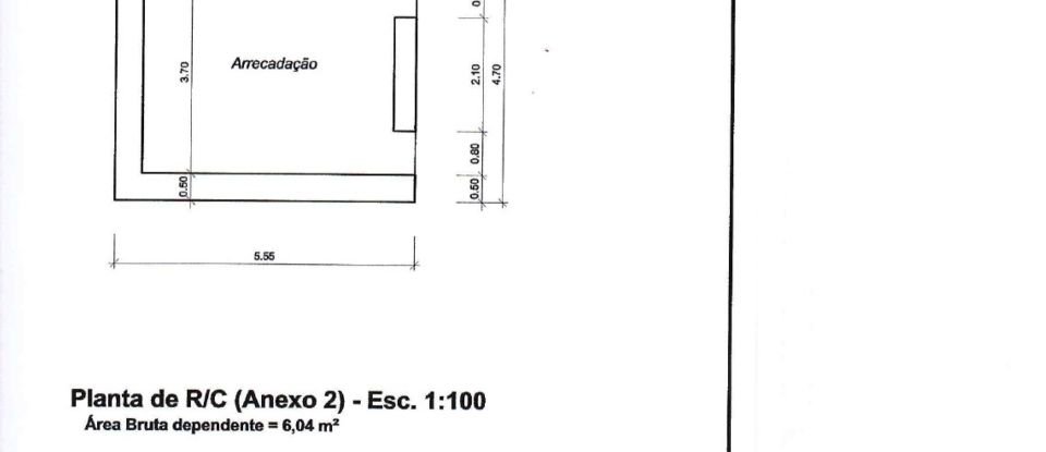 Maison traditionnelle T2 à Chãos de 93 m²