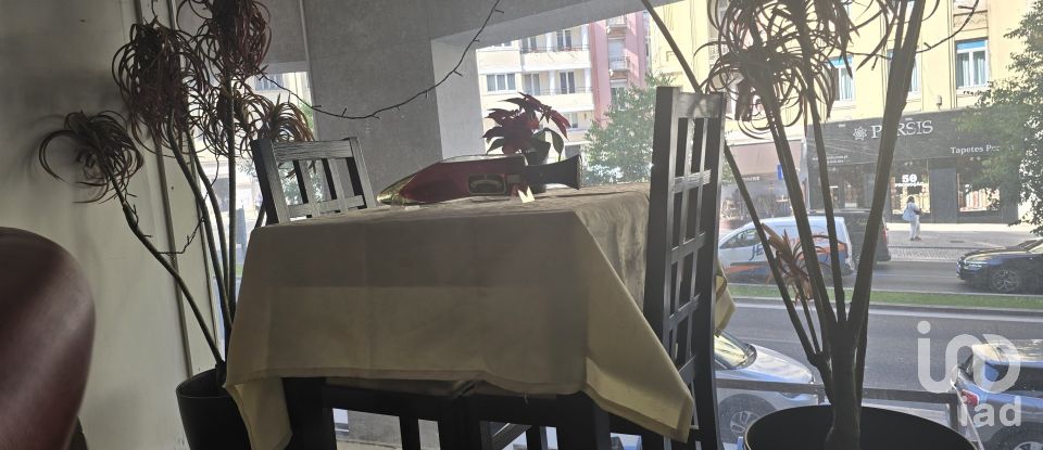 Restaurante em Avenidas Novas de 100 m²