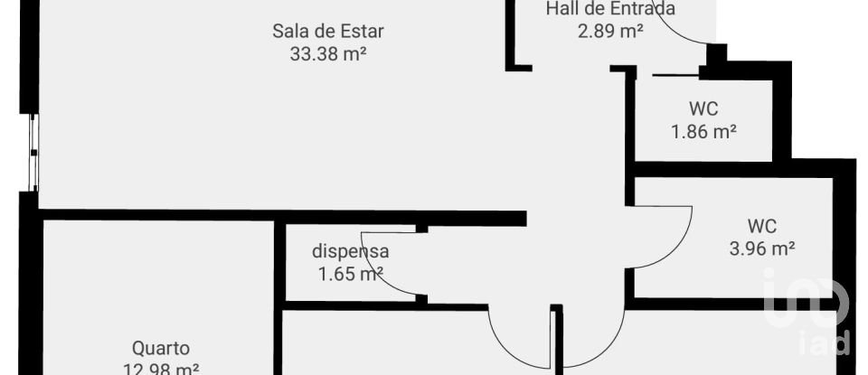 Apartamento T4 em Olhão de 104 m²