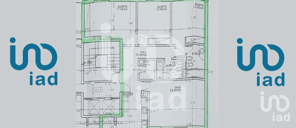 Apartamento T3 em Pechão de 127 m²