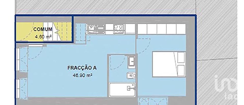 Appartement T1 à Viana do Castelo (Santa Maria Maior e Monserrate) e Meadela de 52 m²