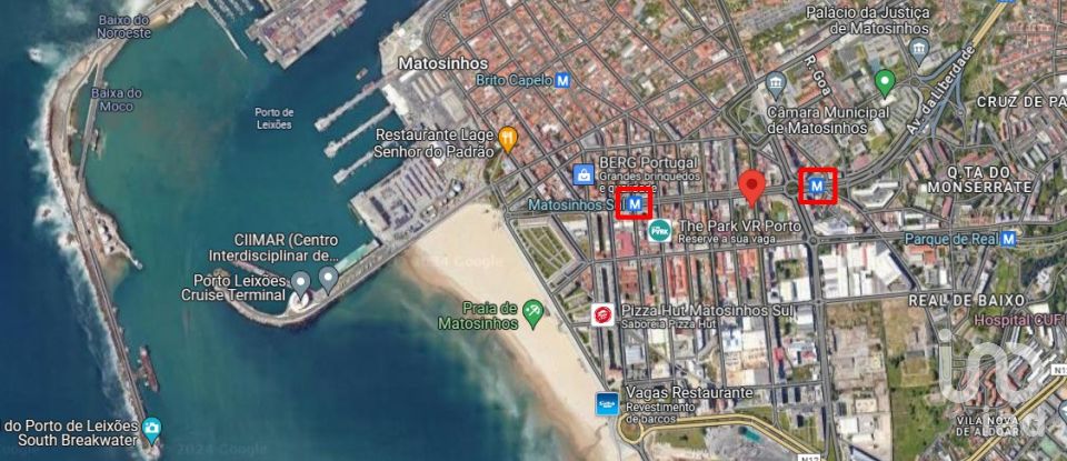 Apartamento T1 em Matosinhos e Leça da Palmeira de 80 m²