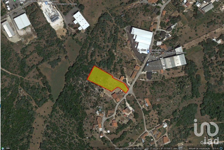 Land in Nossa Senhora das Misericórdias of 4,100 m²