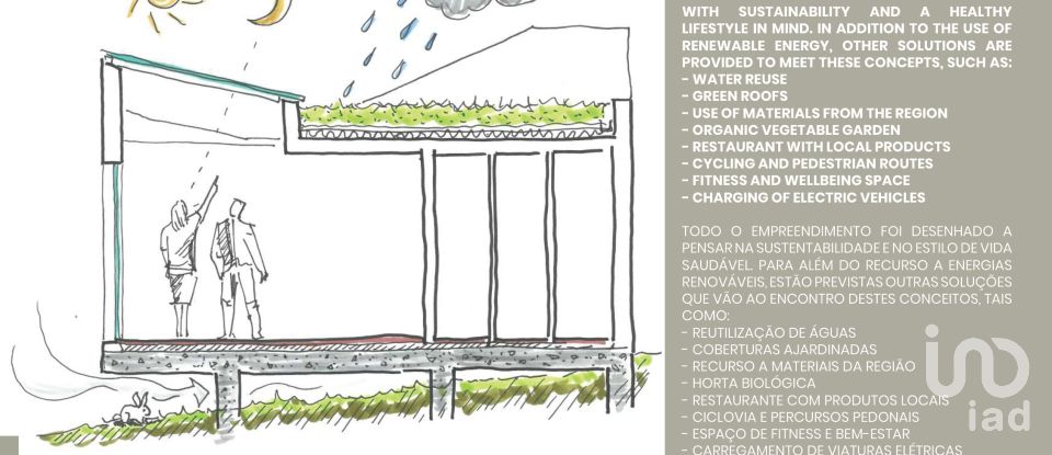 Terreno em Corval de 25 000 m²