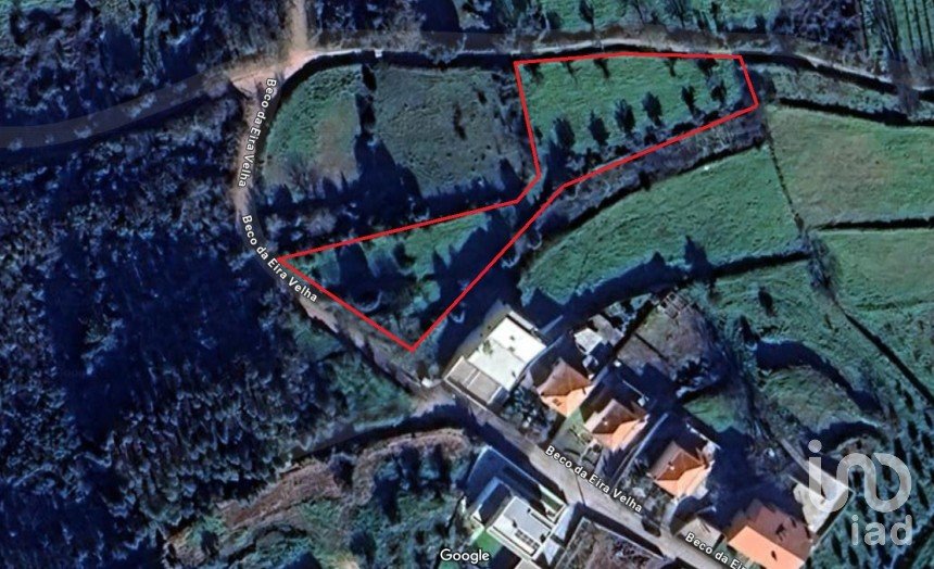 Terreno em São Miguel, Santa Eufémia e Rabaçal de 1 950 m²