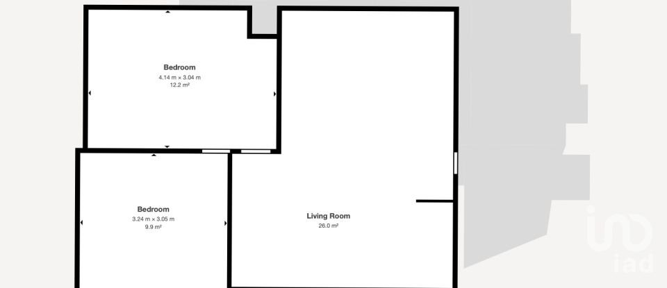 Casa de aldeia T4 em Côja e Barril de Alva de 113 m²