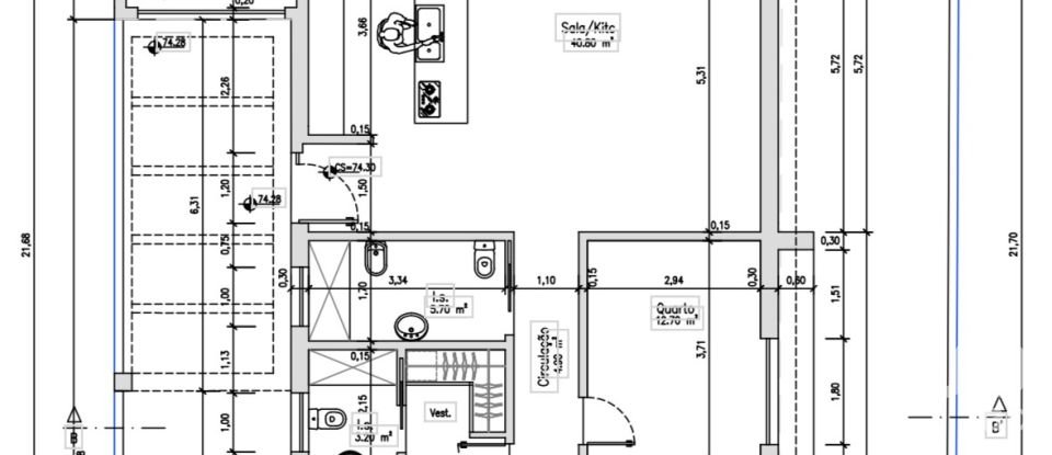 Casa / Villa T3 em Fernão Ferro de 111 m²