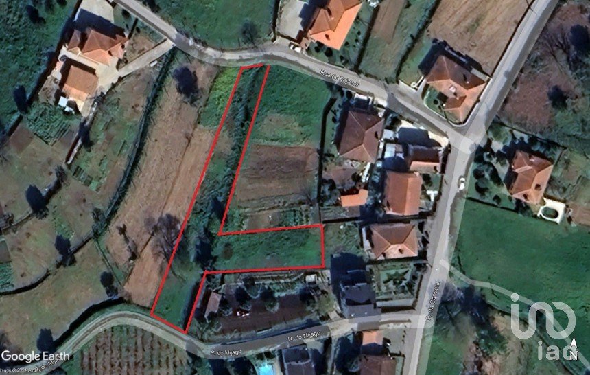 Land in Ribeira of 1,609 m²