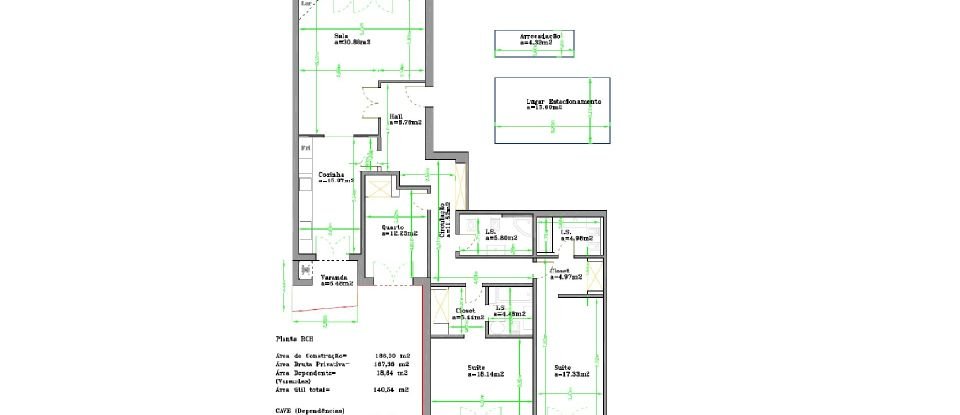 Apartamento T3 em Tavira (Santa Maria e Santiago) de 197 m²