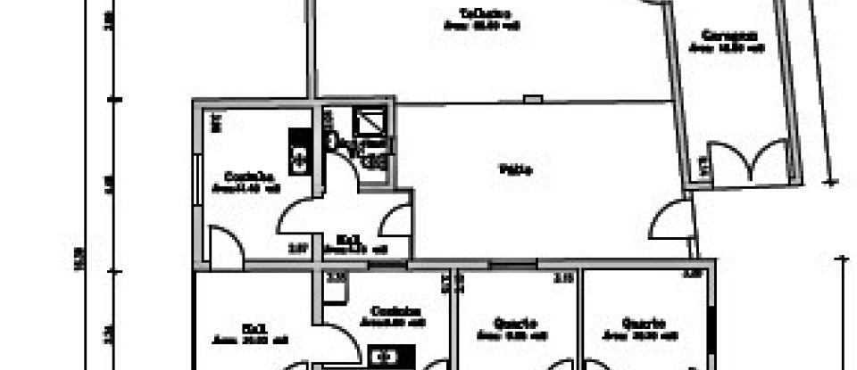 Chalé T3 em Ramalhal de 210 m²