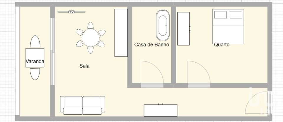 Appartement T1 à Albufeira e Olhos de Água de 51 m²