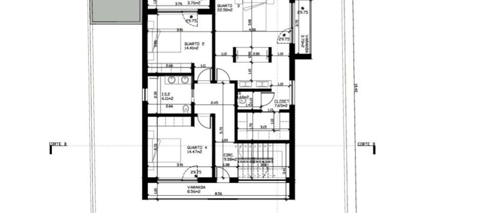 Gîte T4 à Fernão Ferro de 160 m²