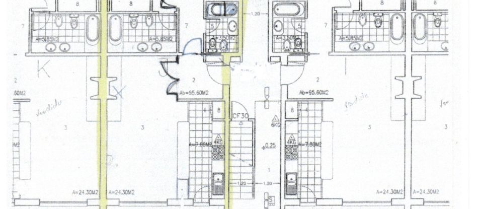 Apartment T2 in Esposende, Marinhas e Gandra of 134 m²