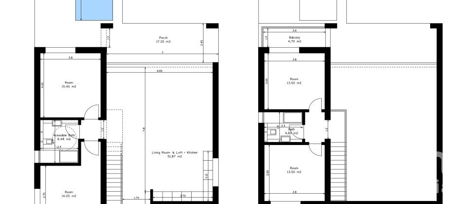 Casa T4 em Bensafrim e Barão de São João de 188 m²