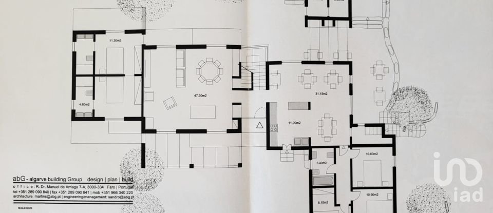 Maison T6 à Moncarapacho e Fuseta de 212 m²